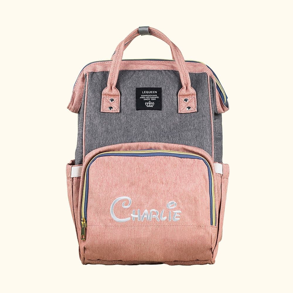 Henkilökohtainen Äiti Diaper Bag reppu lahja hänelle