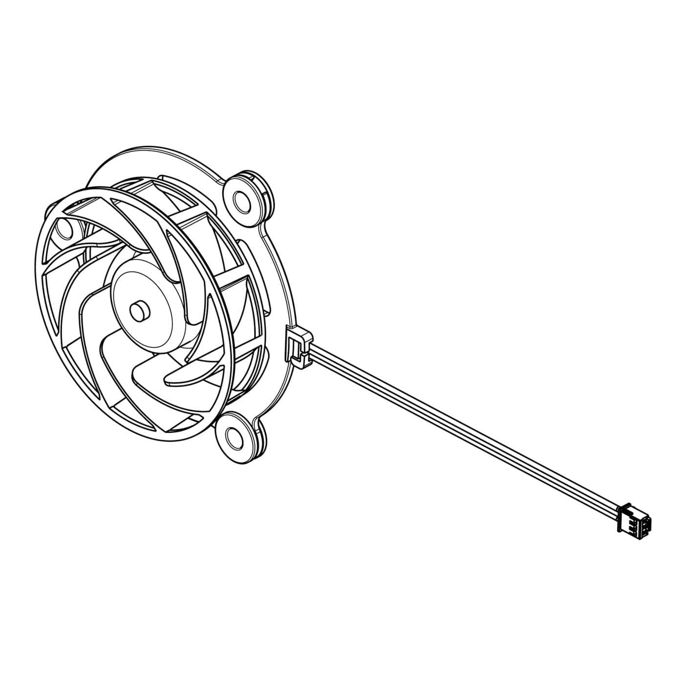AEG ilmanvaihto, tuuletin, 1700rpm, 1W 140139578011