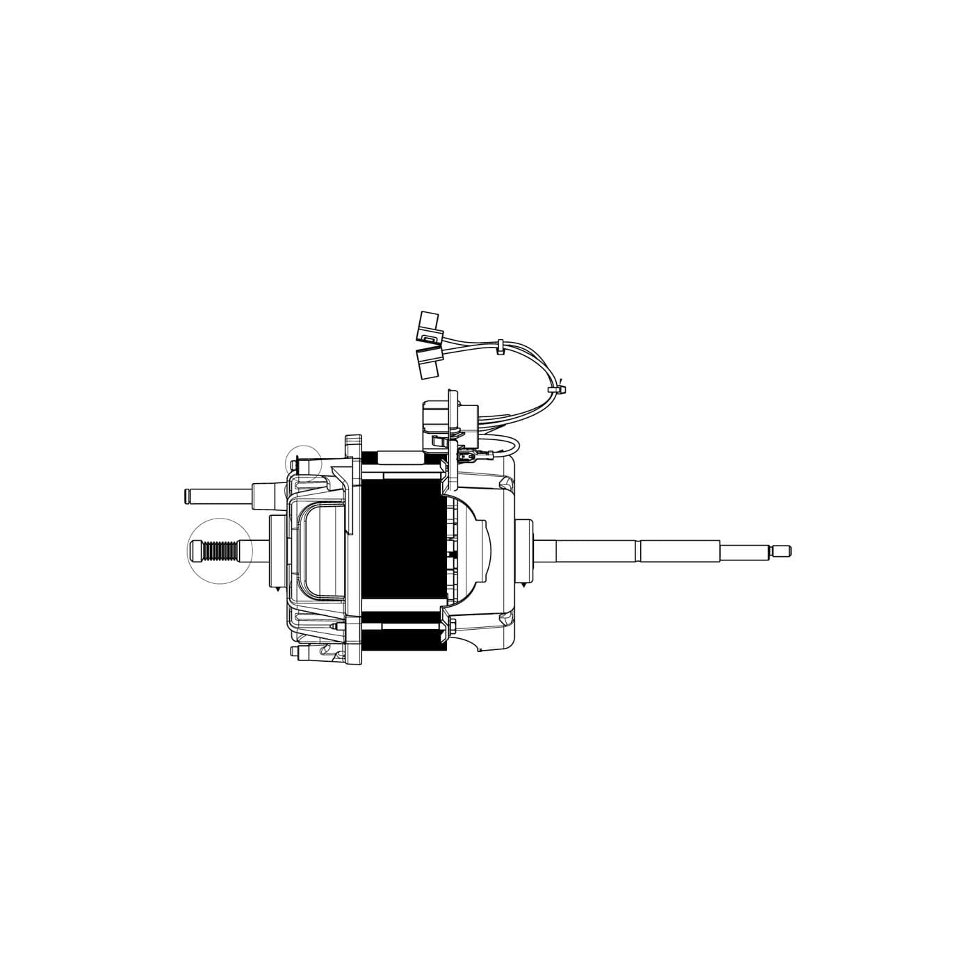 AEG moottori, 240V,50Hz,182W 8588071868075