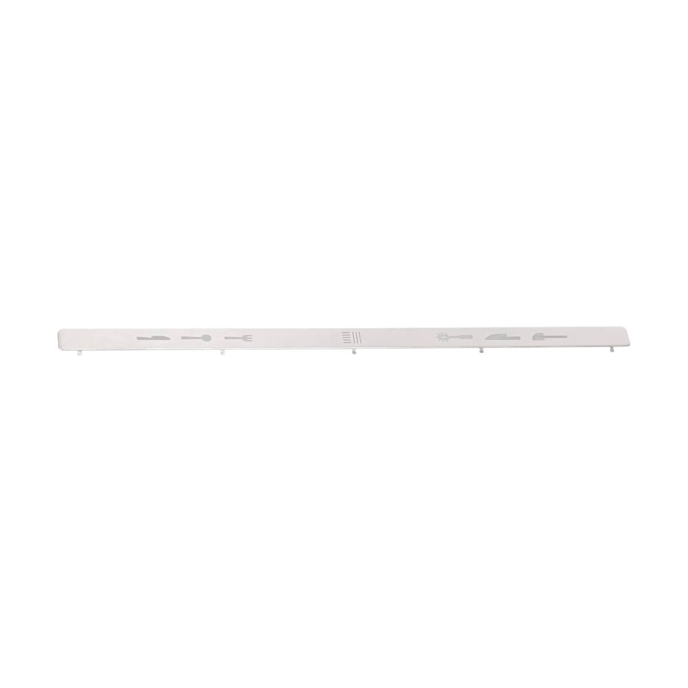 AEG metallipaneeli,ruokailuvälinetaso,inox 140194049015