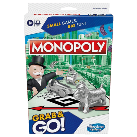 Hasbro Monopoly Grab & Go Matkapeli