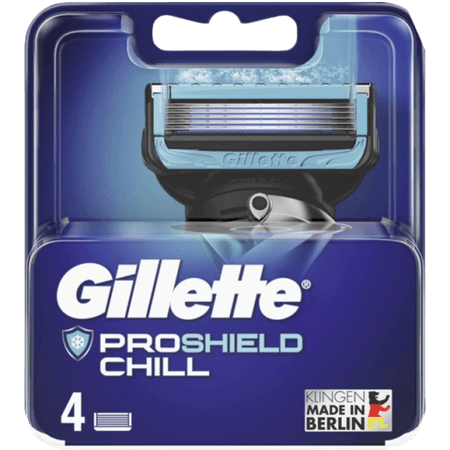 Gillette ProSheild Chill partaterät 4 kpl
