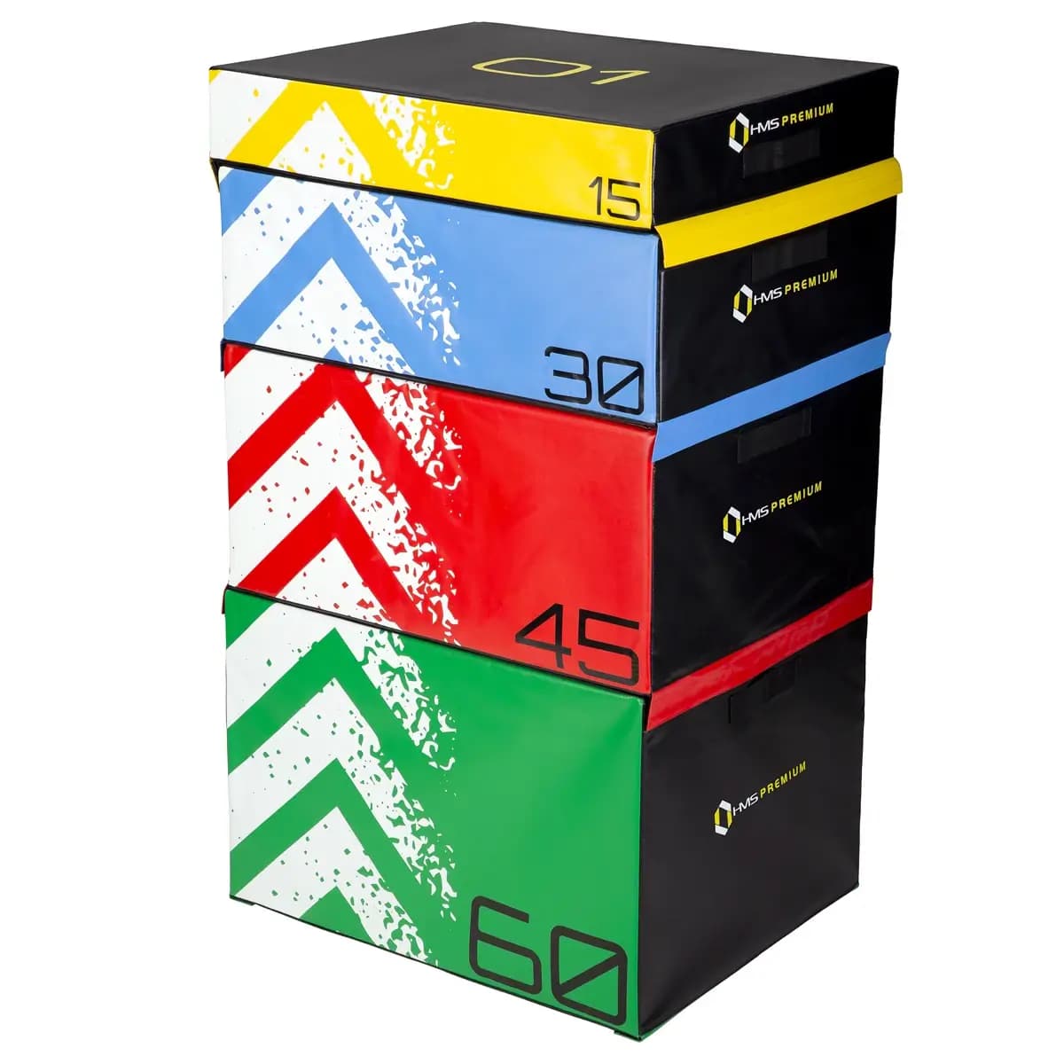 HMS Premium - Soft Plyobox Set - 4 pehmeän hyppyboxin sarja