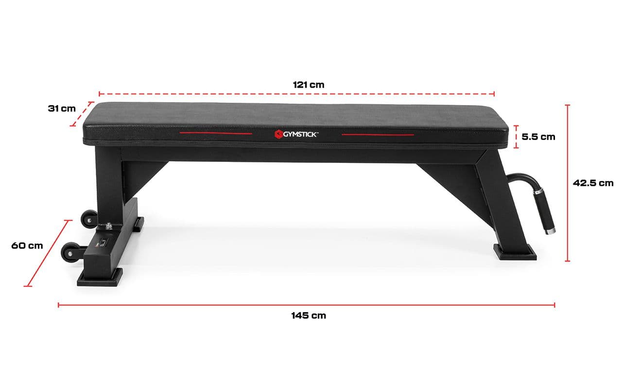 Gymstick Flat Bench Pro tasapenkki