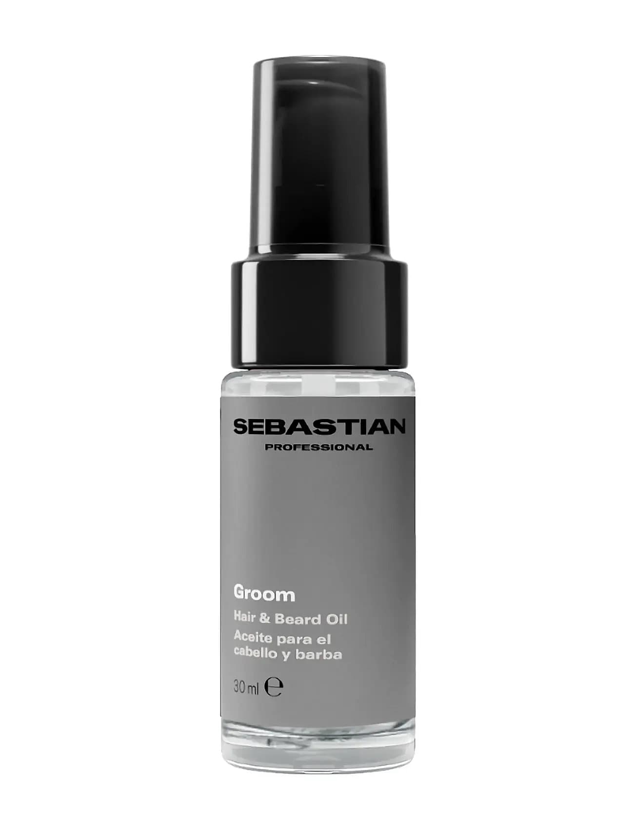 Sebastian Professional Sebastian Professional Groom Hair & Beard Oil For Men 30Ml - Nude - 30 ML
