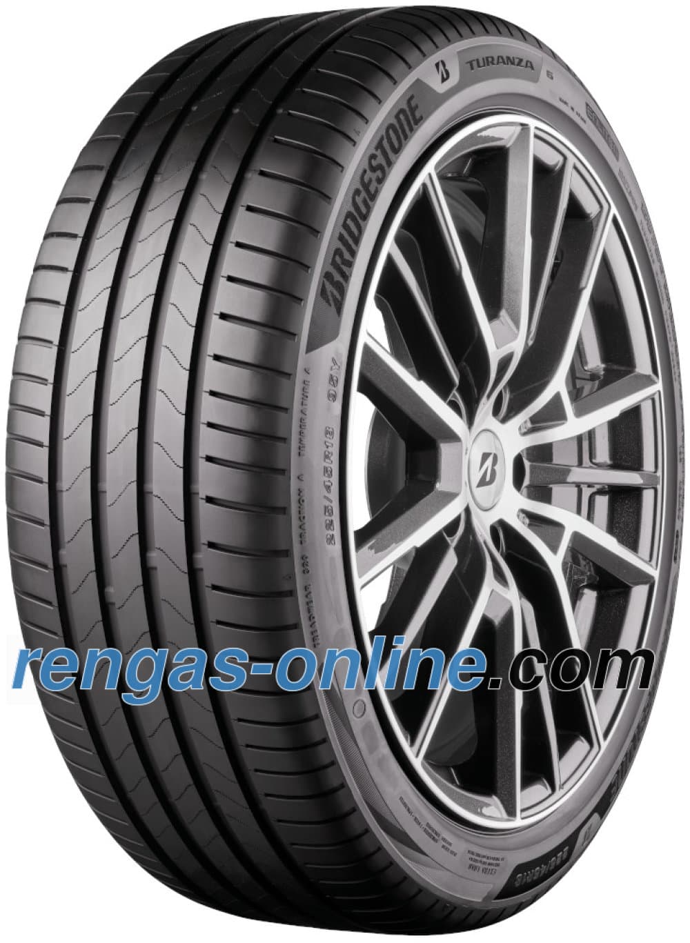 Bridgestone Turanza 6 ( 245/40 R20 99Y XL *, Enliten / EV, MO, vannesuojalla (MFS) )