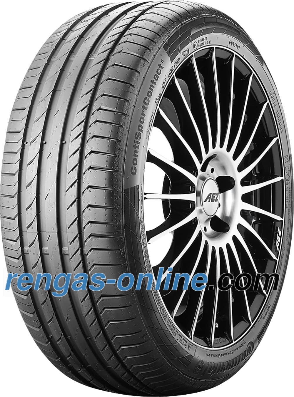 Continental ContiSportContact 5 ( 275/45 R19 108Y XL SUV, vannealueen ripalla )