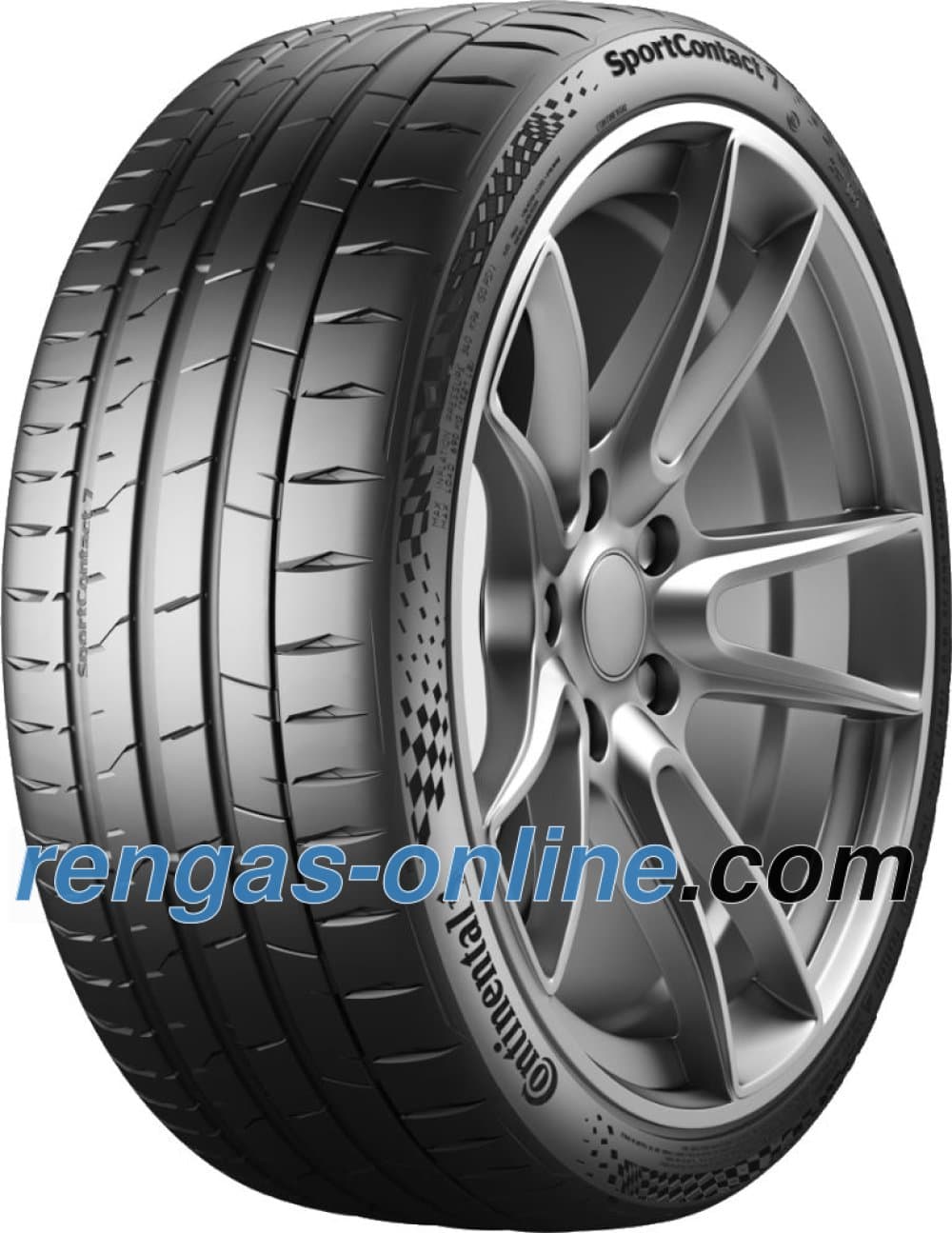 Continental SportContact 7 ( 325/30 ZR21 (108Y) XL EVc, ND1, vannealueen ripalla )