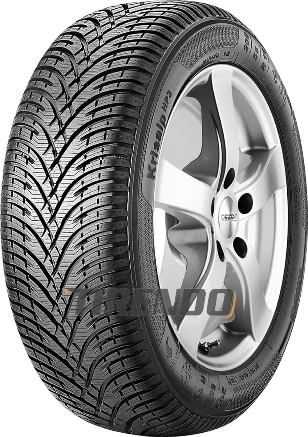 Kleber Krisalp HP 3 ( 235/55 R18 100H, vanteen suojalistalla  (FSL) ) view 2