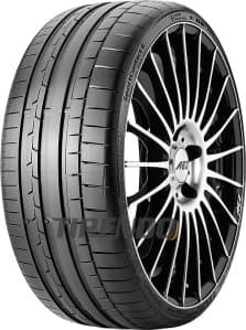 Continental SportContact 6 ( 285/40 R22 110Y XL AO, ContiSilent, EVc, vannealueen ripalla )