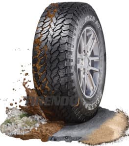 General GRABBER AT3 ( 265/65 R17 112H, vannealueen ripalla )