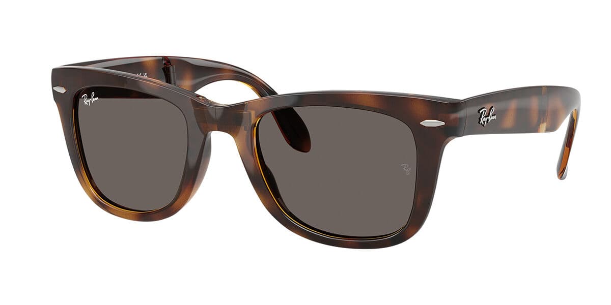 Ray-Ban RB4105 Folding Wayfarer 710/B1 Miesten Aurinkolasit Kilpikonnashell