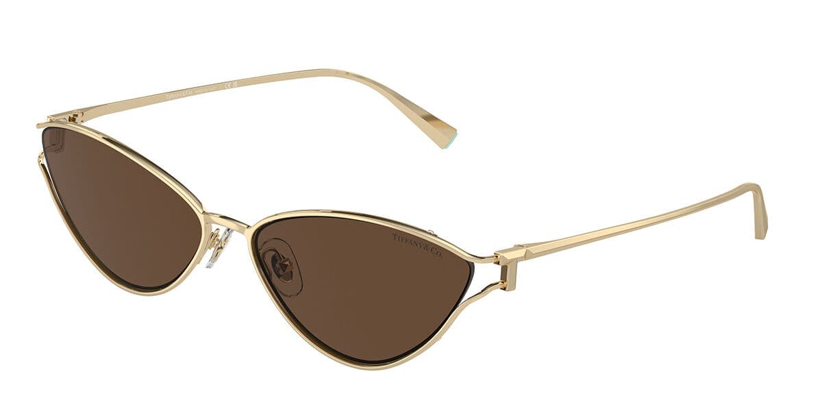 Tiffany & Co. TF3095 61933G Naisten Aurinkolasit Kulta-