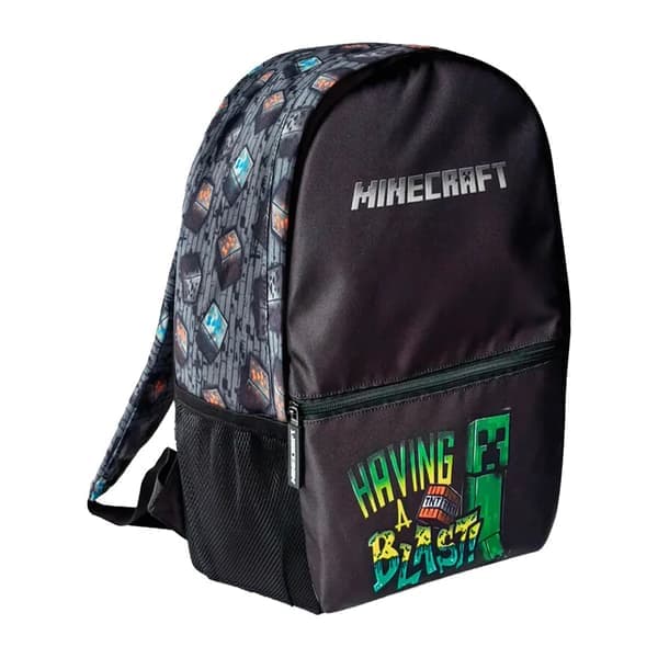 Minecraft Having The Blast -koululaukku, reppu 40 cm