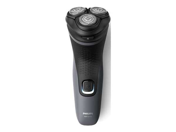 Philips SHAVER 1000 Series S1142/00 Sähkökäyttöinen parranajokone, Parranajokone kääntyvällä päällä, Musta, Harmaa, PowerCut blade system;