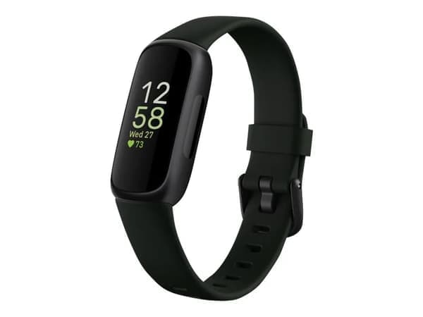 Fitbit Inspire 3, Aktiivisuusmittari olkavarteen, Vedenpitävä, Musta