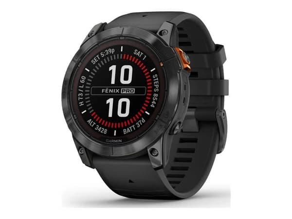 Garmin fenix 7X Pro, 3,56 cm (1.4"), MIP, Kosketusnäyttö, 32 GB, GPS (satelliitti), 96 g
