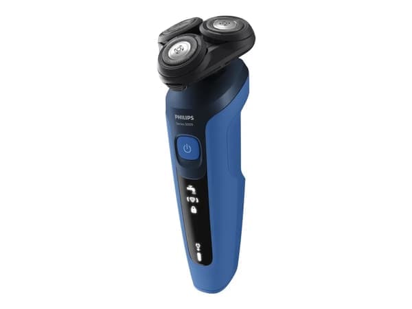 Philips SHAVER Series 5000 S5466/17 Sähköparranajokone märkä- ja kuiva-ajoon, Parranajokone kääntyvällä päällä, Musta, Sininen, Super Lift