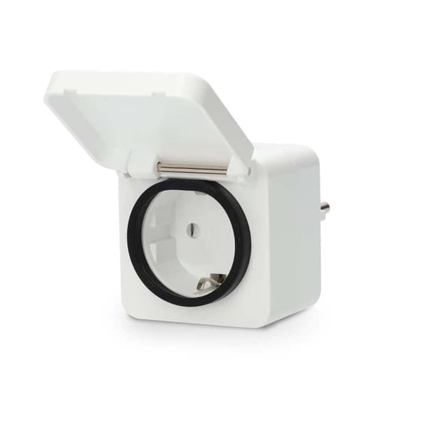 Nedis SmartLife Älypistorasia | Zigbee 3.0 | IP44 | Virtamittari | 3680 W | Type F (CEE 7/7) | -25 - 55 °C | Android™ / IOS | Valkoinen | 1 kpl