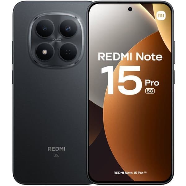 XIAOMI - Redmi Note 15 Pro 5G - 8 / 256 Gt - Musta