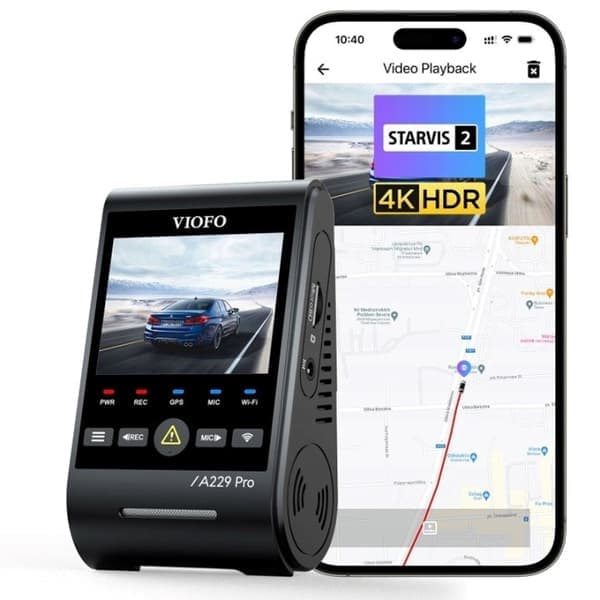 VIOFO A229 PRO 1CH-G GPS-videonauhuri