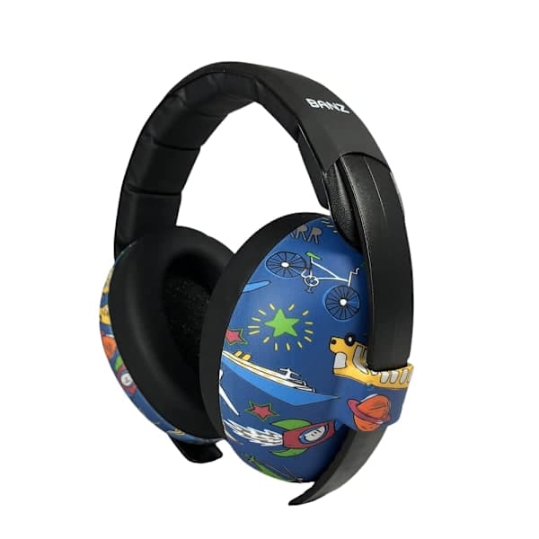 BANZ korvasuojaimet Baby Transport Blue