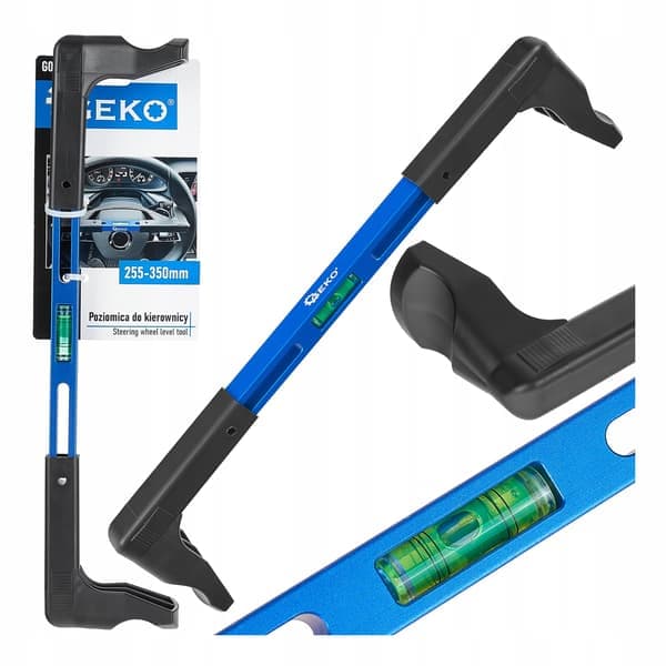 GEKO G02546 vesivaaka ohjauspyörän säätöön 255-350 mm aurauskulma