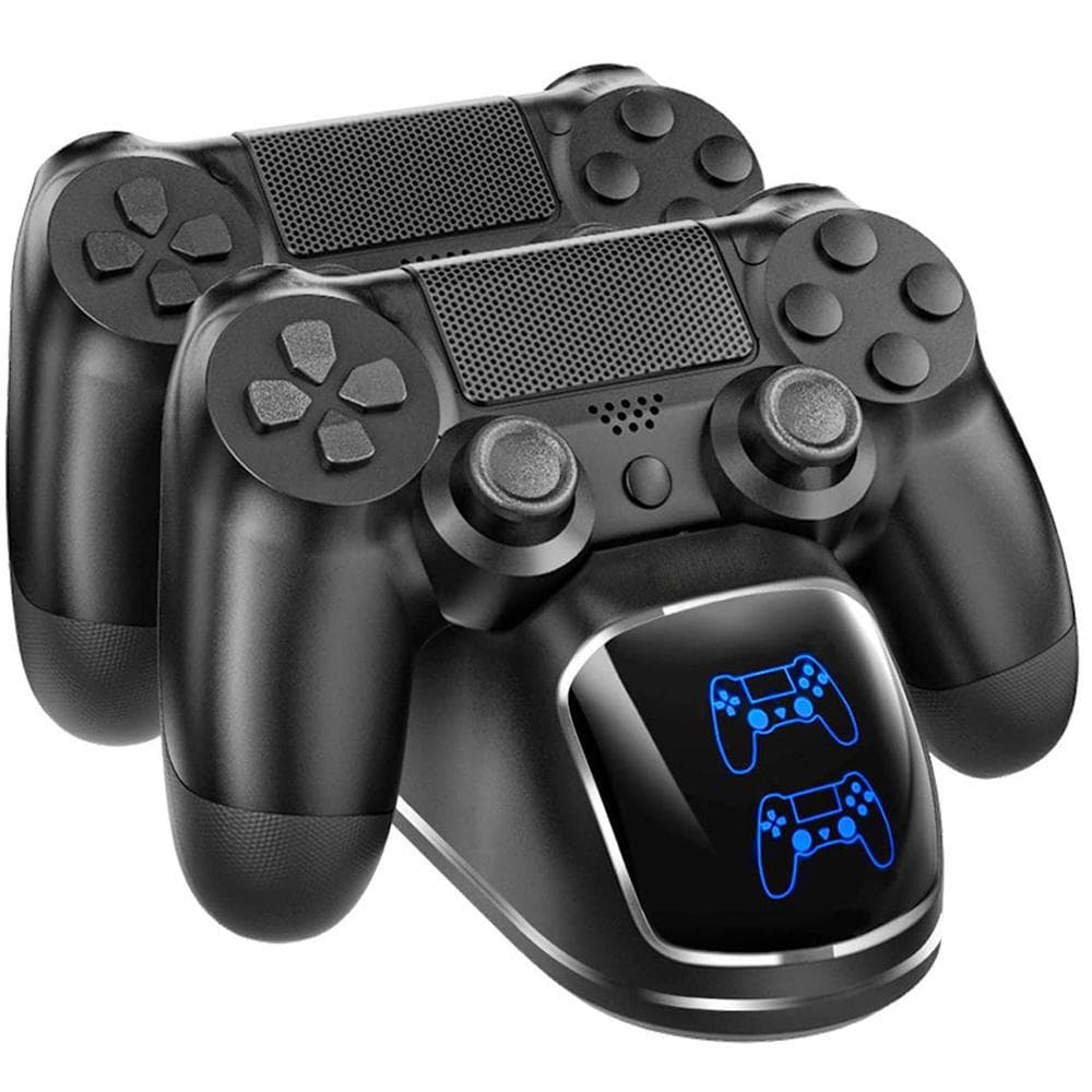 Latausasema kahdelle PS4-ohjaimelle