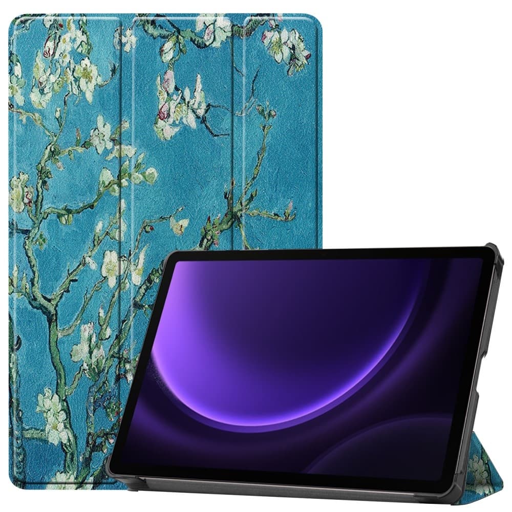 Kolmen taittotelineen älykotelo Samsung Galaxy Tab S10 Lite / S10 FE / S9 FE - puhelimelle