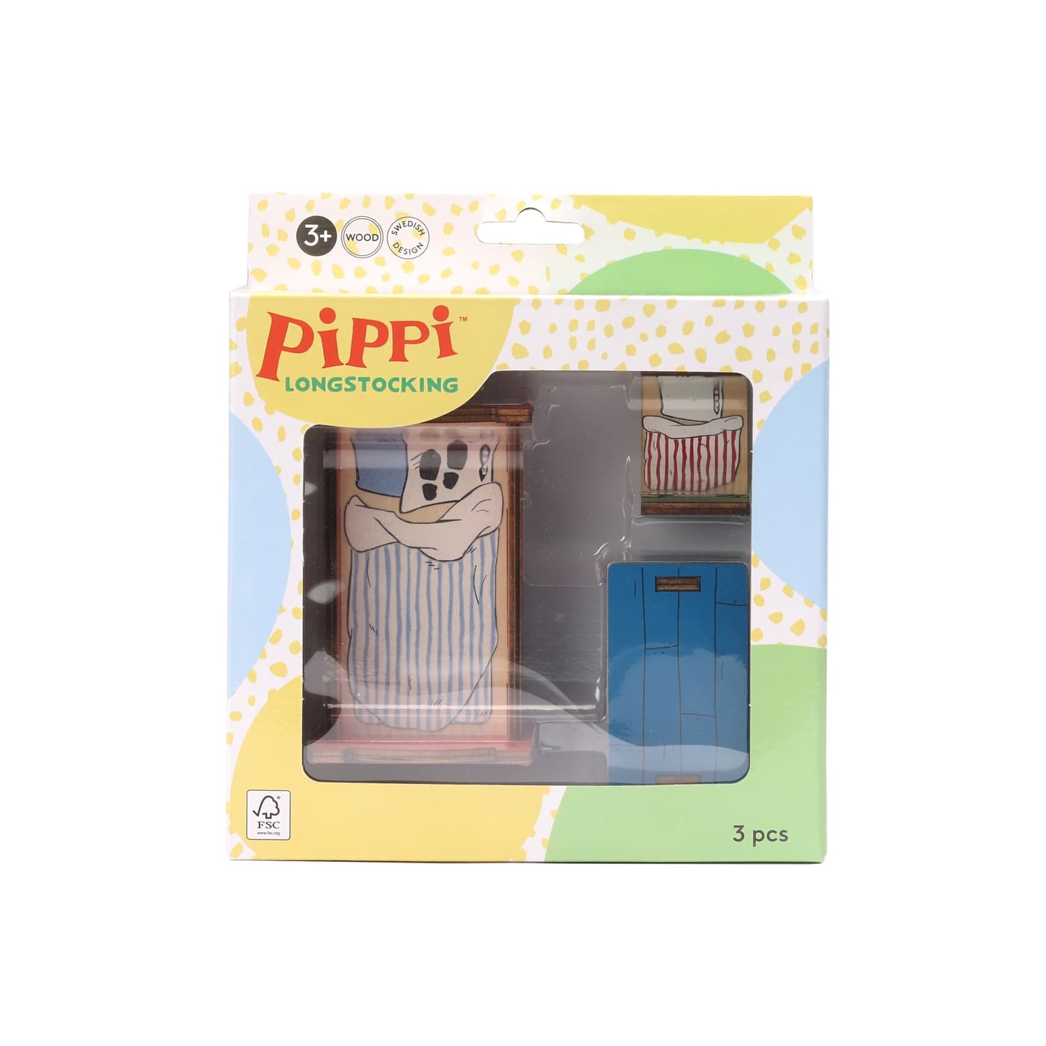 Pippi Nukkekodin huonekalut makuuhuone