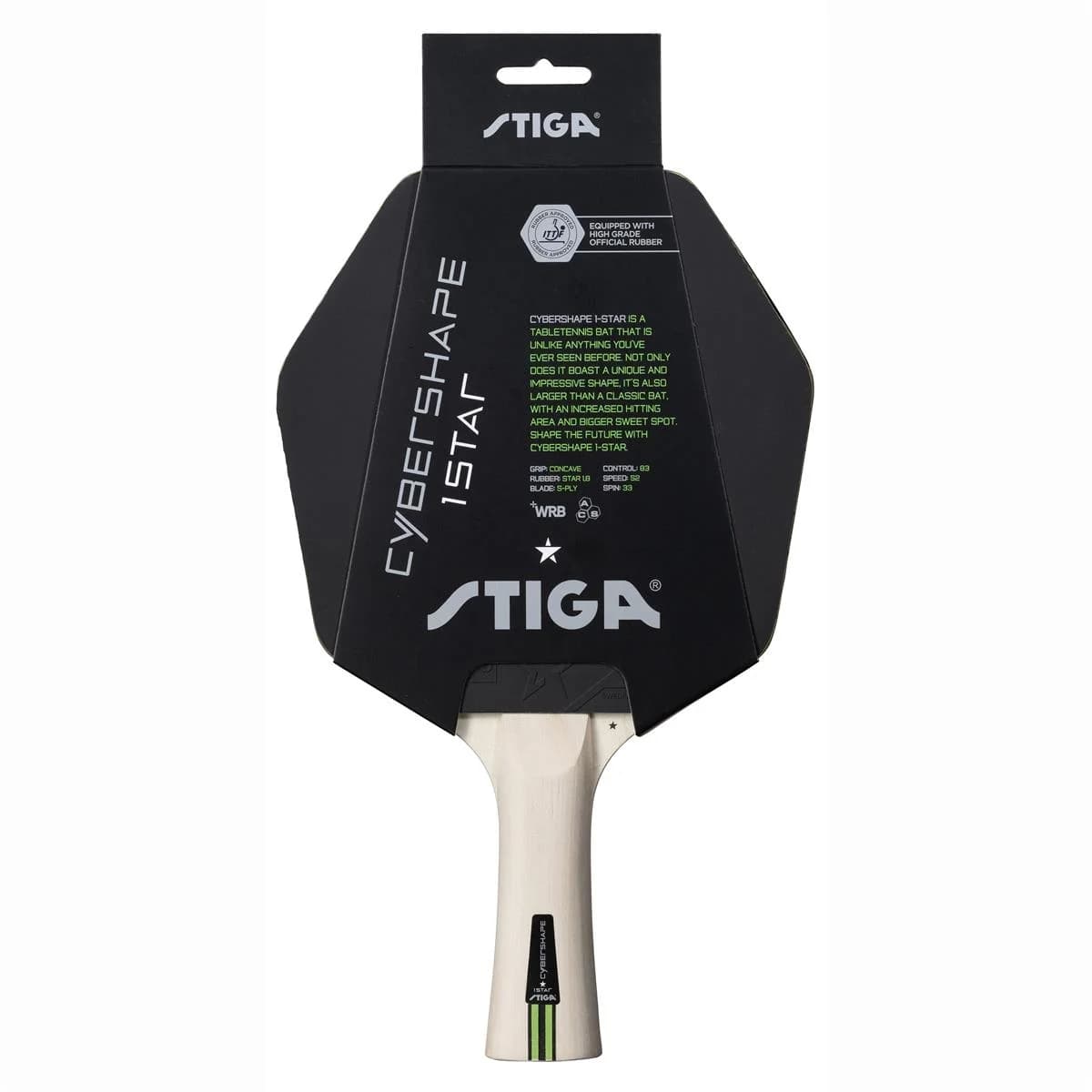 STIGA Cybershape 1-star Pöytätennismaila