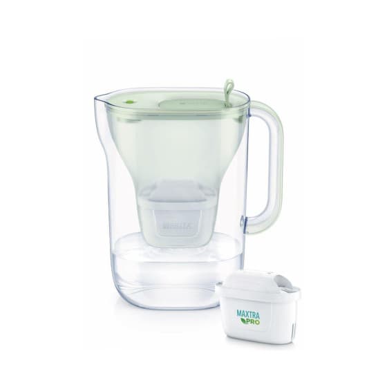 BRITA Style eco vedensuodatinkannu 2.4 L vihreä + Maxtra PRO All-in-1 vedensuodatin