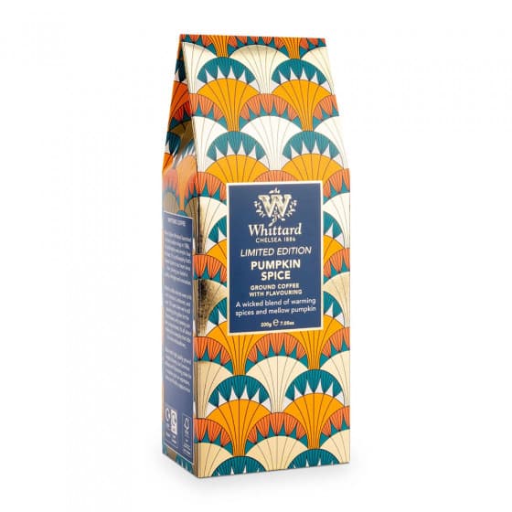 Maustettu jauhettu kahvi Whittard of Chelsea Pumpkin Spice Limited Edition, 200 g
