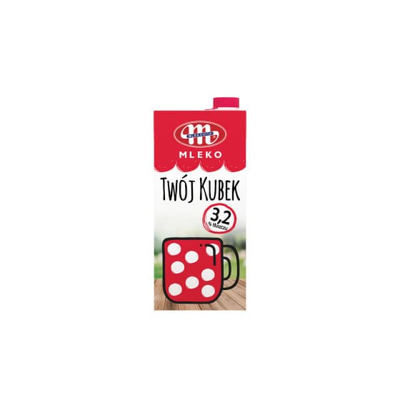 UHT-maito Mlekovita Your Cup 3,2 %, 1 l