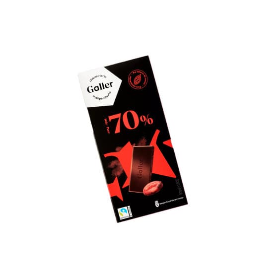 Suklaalevy Galler Dark 70%, 80 g