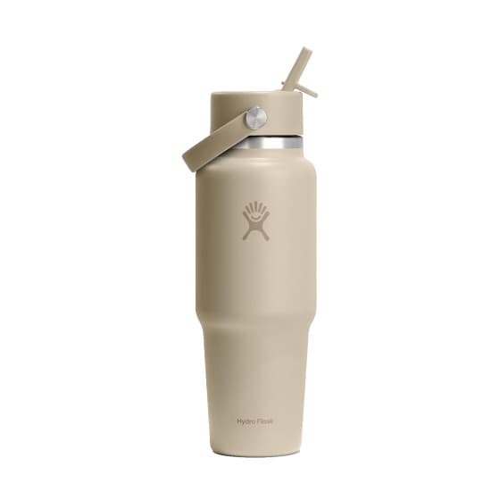 Hydro Flask Wide Mouth Flex Straw Cap Oat juomapullo, 946 ml