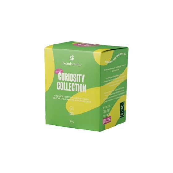 Premium-juomajauhelajitelma Blendsmiths Curiosity Collection, 155 g