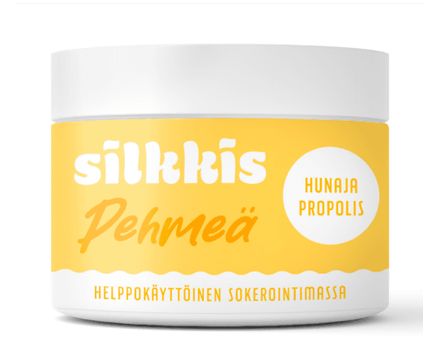 Silkkis pehmeä sokerointimassa hunaja-propolis