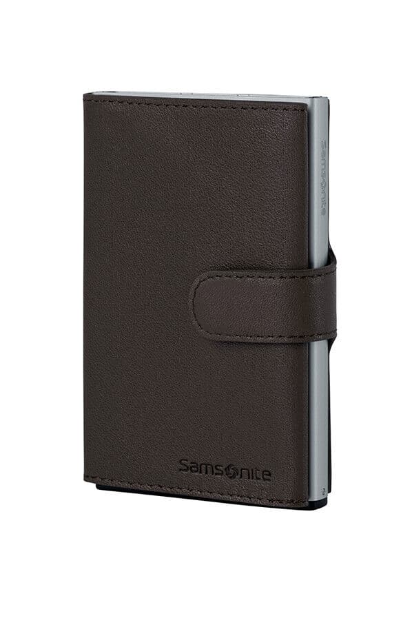 Samsonite Alu Fit 202 - Luottokorttikotelo Ruskea, Tarvikkeet
