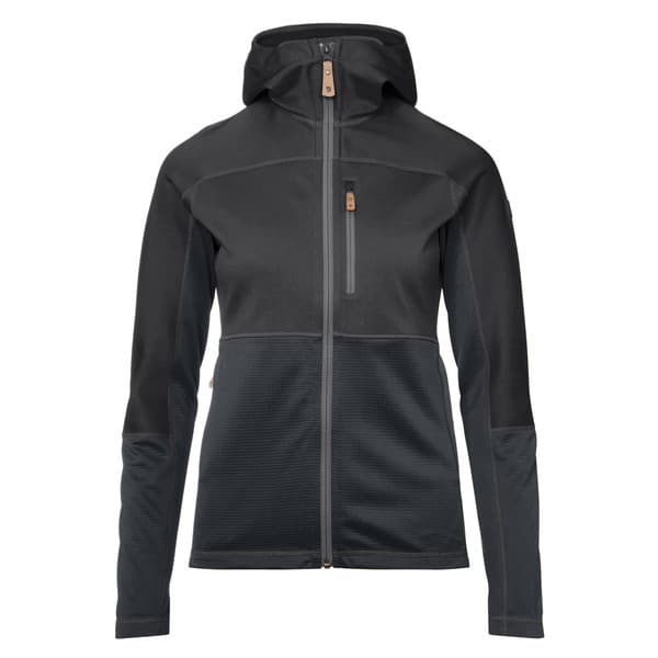 Fjällräven Abisko Trail Fleece W - Black - Naiset - XXS