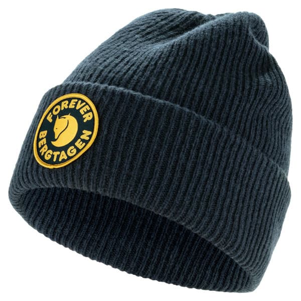 Fjällräven Bergtagen Forever Wool Beanie - Dark Navy - Unisex - ONESIZE