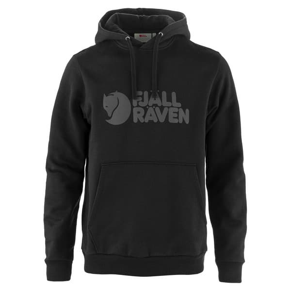 Fjällräven Fjällräven Logo Hoodie M - Black - Miehet - M