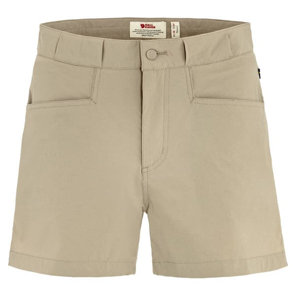 Fjällräven High Coast Lite Shorts W - Fossil - Naiset - 38