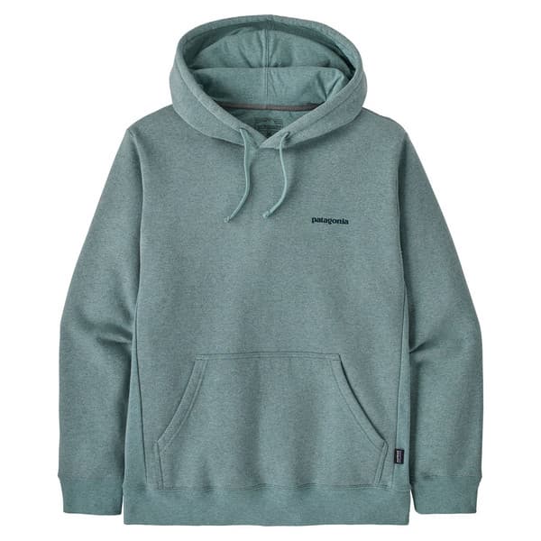 Patagonia M's Boardshort Logo Uprisal Hoody - Blue Sage - Miehet - L