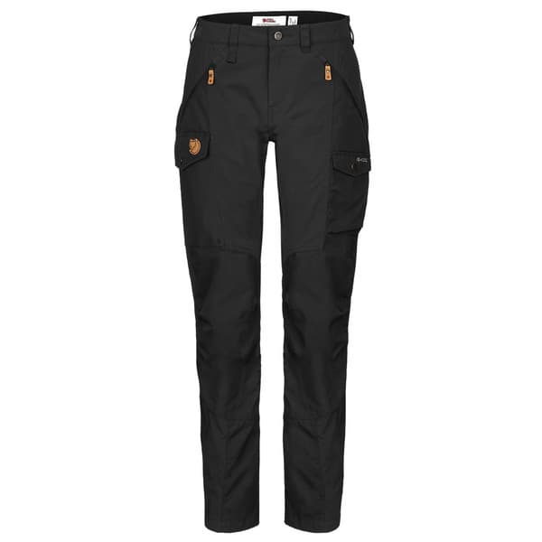 Fjällräven Nikka Trousers Curved W - Black - Naiset - 34