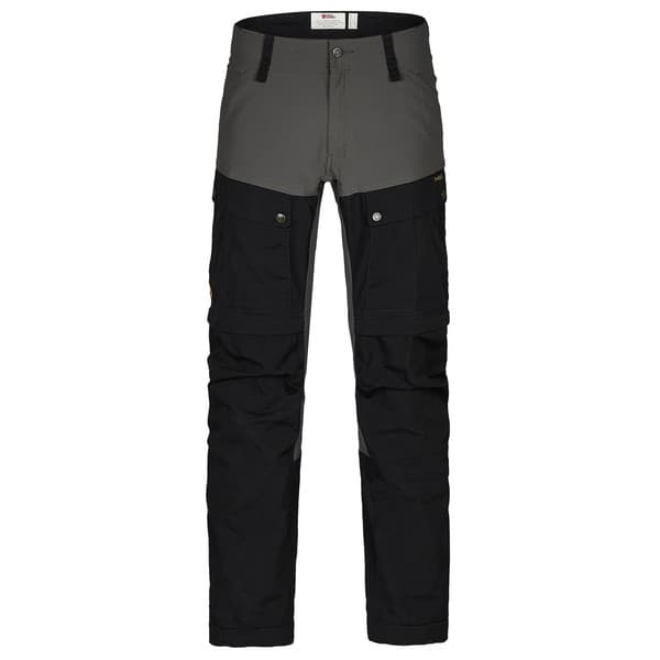 Fjällräven Keb Gaiter Trousers M - Black-stone Grey - Miehet - 48