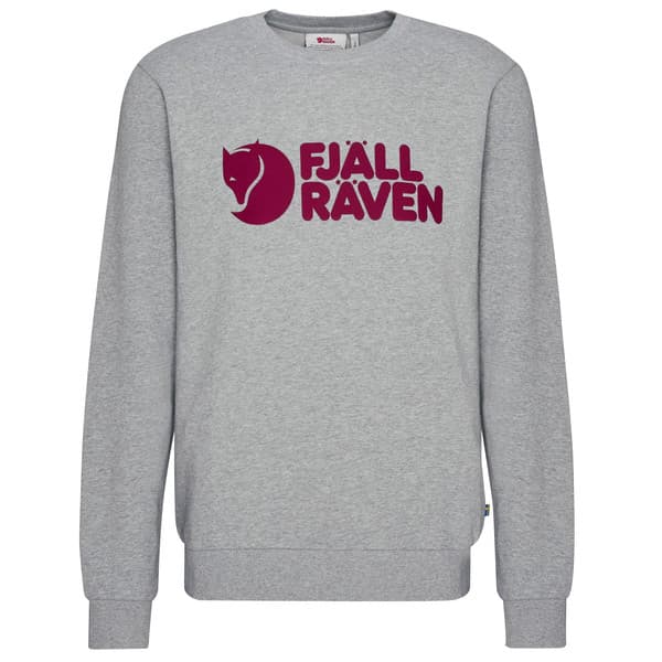 Fjällräven Fjällräven Logo Sweater M - Grey-melange - Miehet - XXL