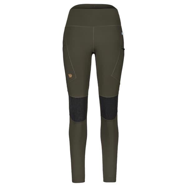 Fjällräven Abisko Trekking Tights Hd W - Deep Forest - Naiset - M