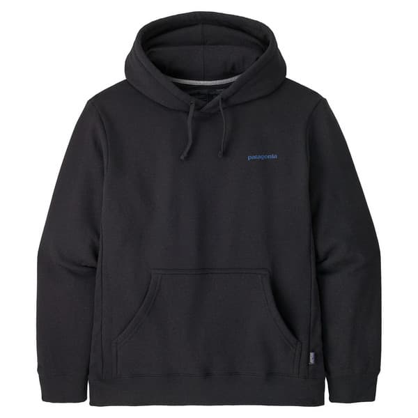 Patagonia M's Boardshort Logo Uprisal Hoody - Ink Black - Miehet - L