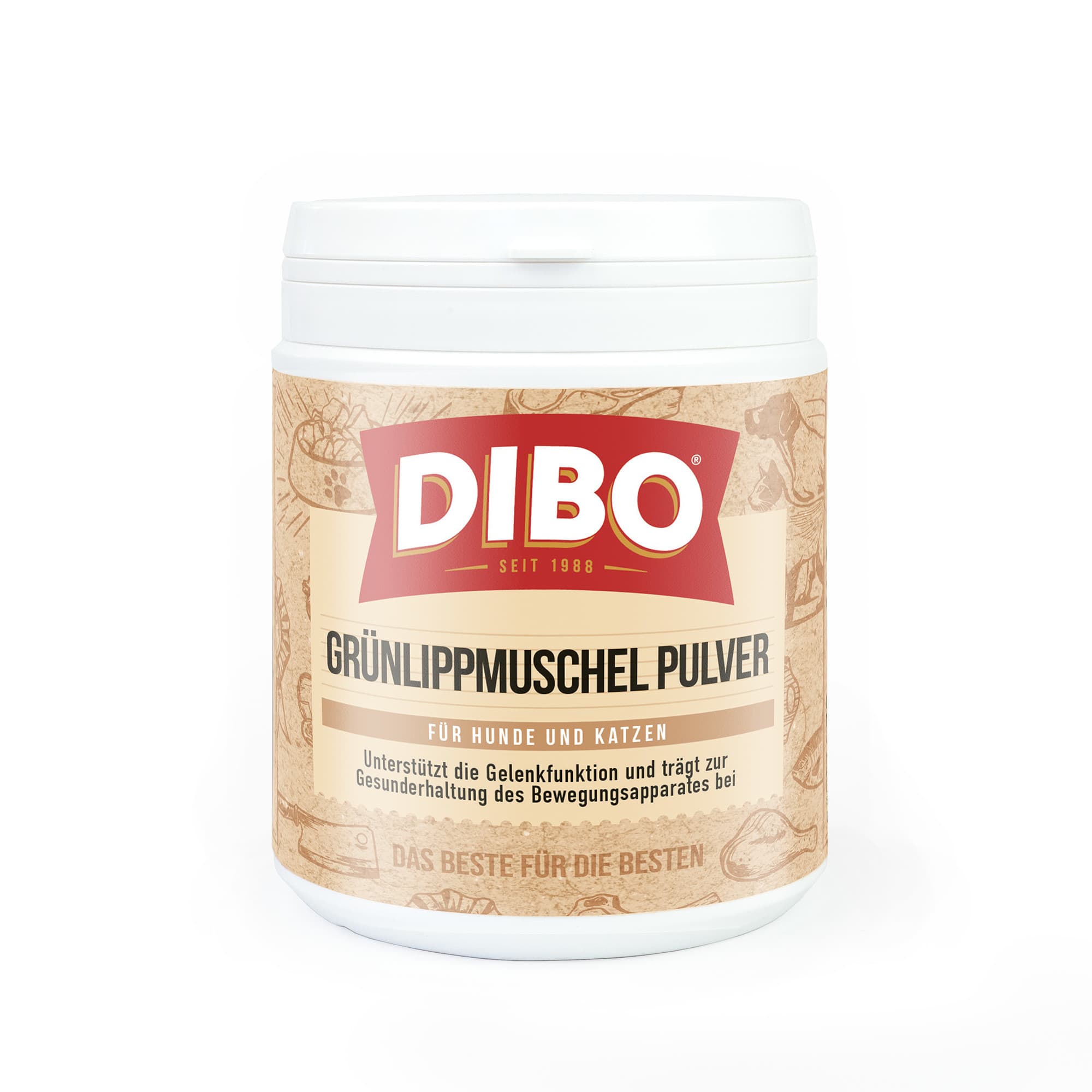 2x400g viherhuulisimpukkajauho DIBO koiralle